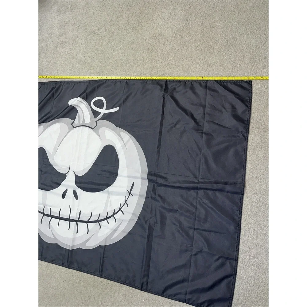 Halloween Flag Outdoor Double Sided Scary Halloween Pumpkin Tapestry‎ Big Decor